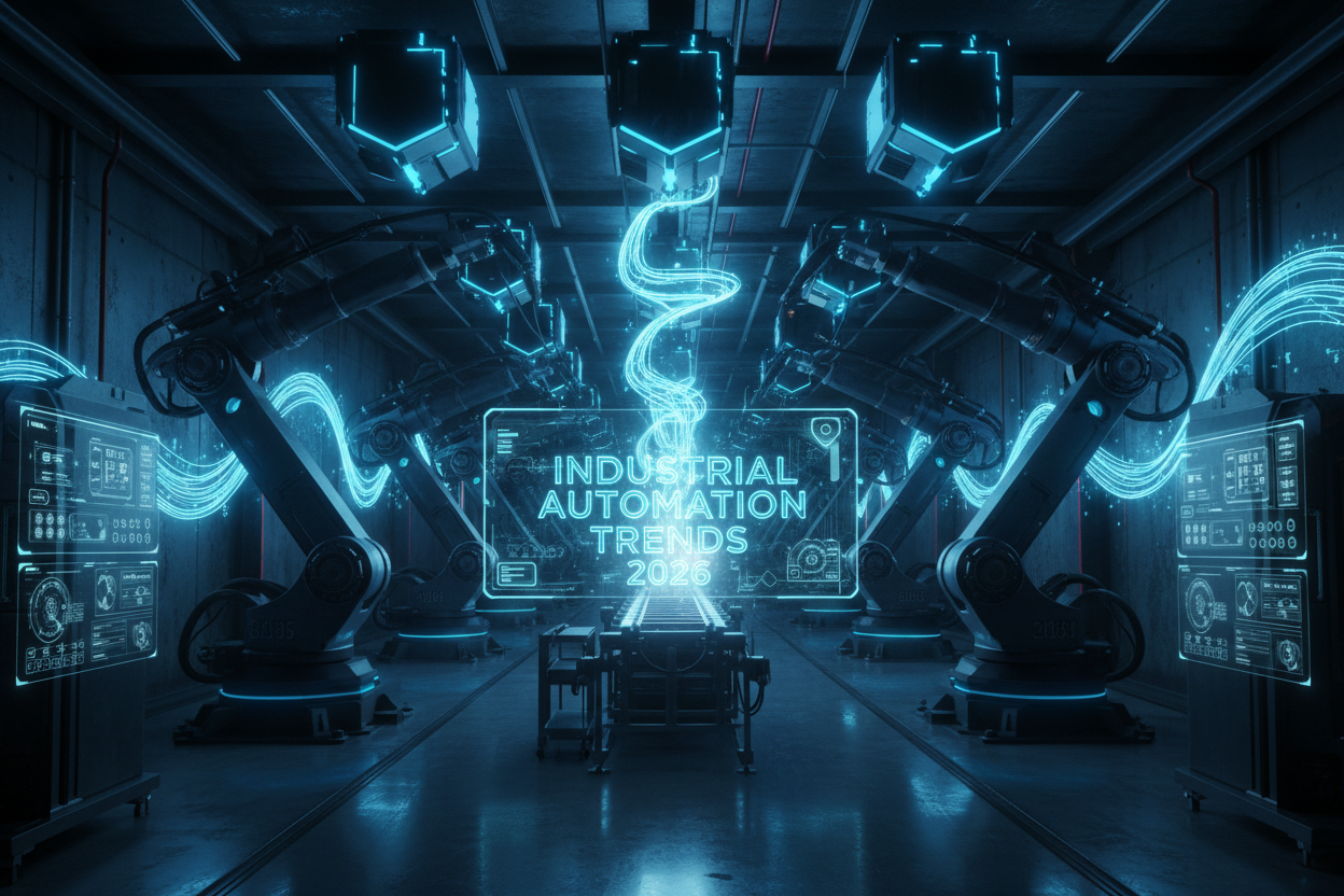 Industrial Automation Trends 2026: AI & Smart Factories