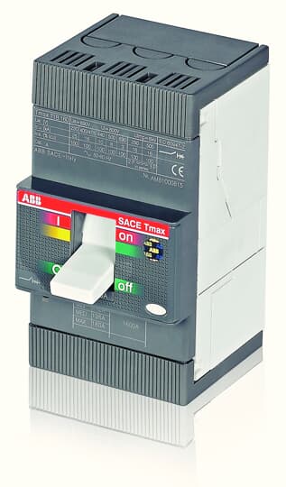 ABB T1N 160 TMD160-1600 3p F FC Cu Molded Case Circuit Breaker - Industrial Automation Part