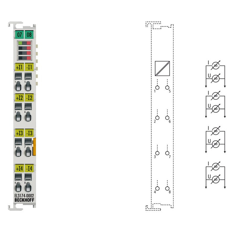 Beckhoff EL3174-0002 Analog Input Module