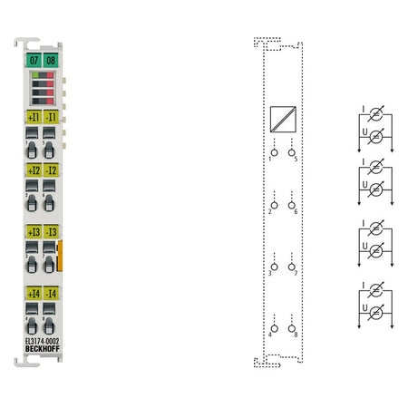 Beckhoff EL3174-0002 Analog Input Module