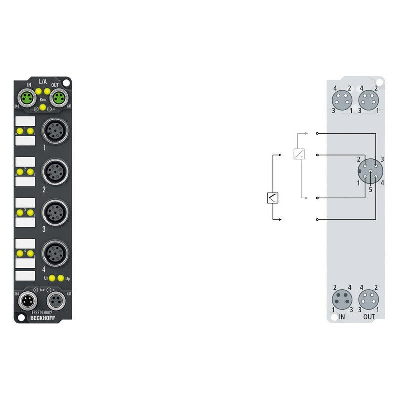 Beckhoff EP3314-0002 EtherCAT Box I/O