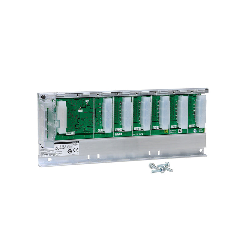 Mitsubishi Q35B Q Series Base Unit white background product image