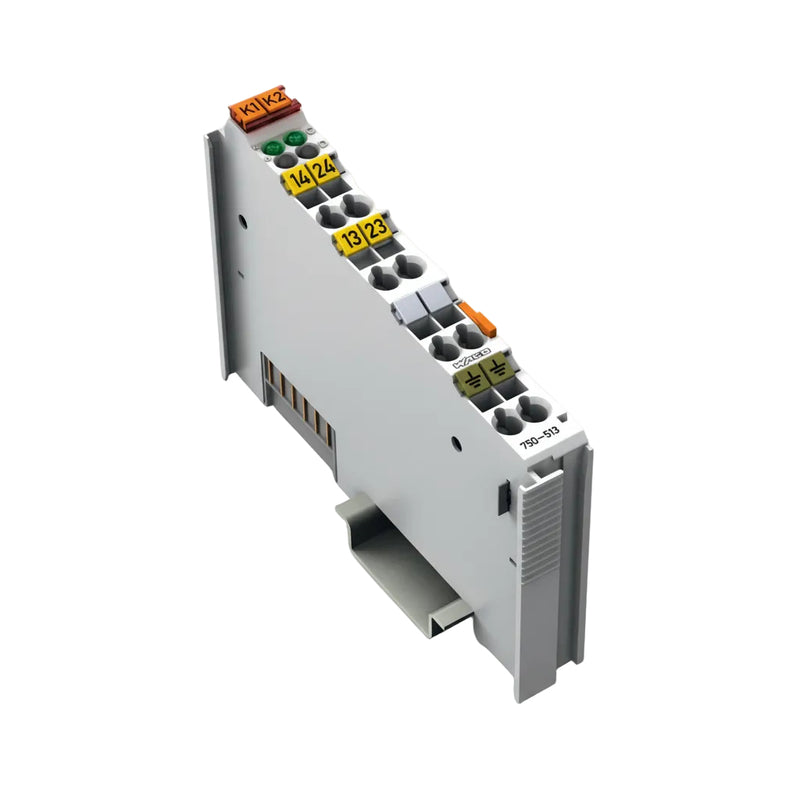 WAGO 750-513 Relay Output Module - white background