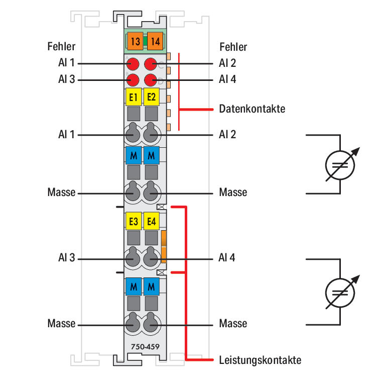 WAGO 750-459 Analog Input Module - additional view 2