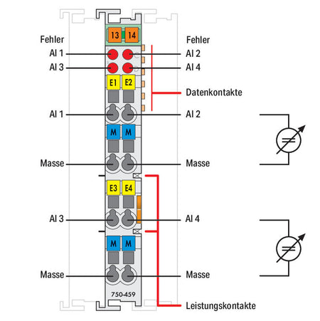 WAGO 750-459 Analog Input Module - additional view 2