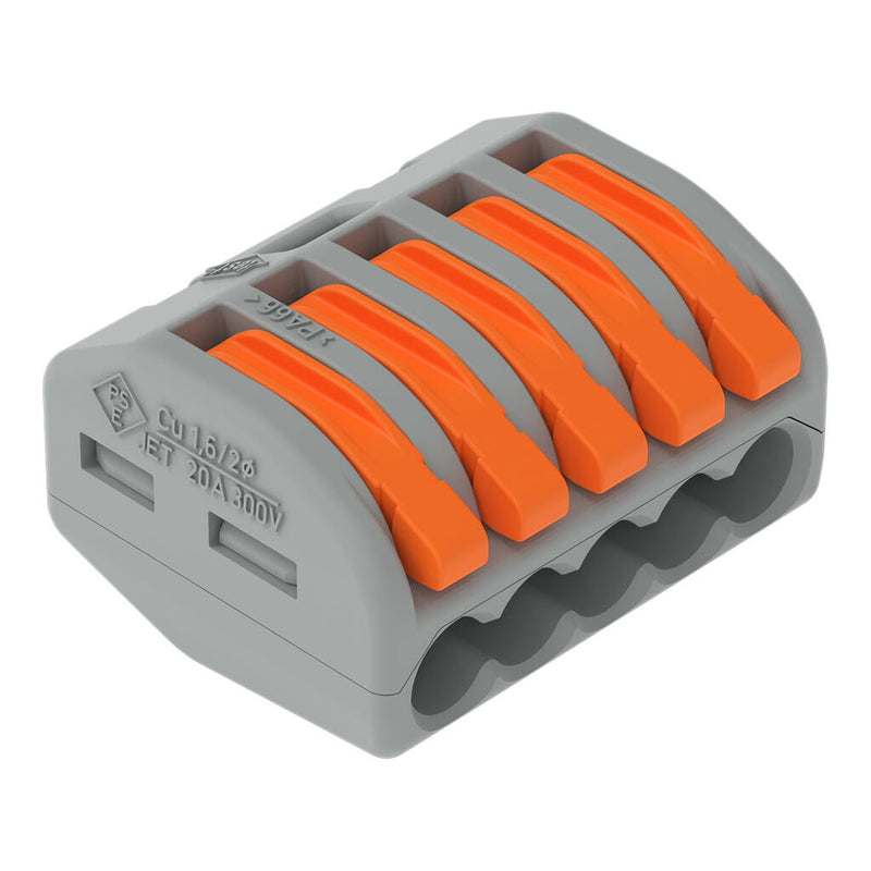 WAGO 222-415 Terminal Block - white background