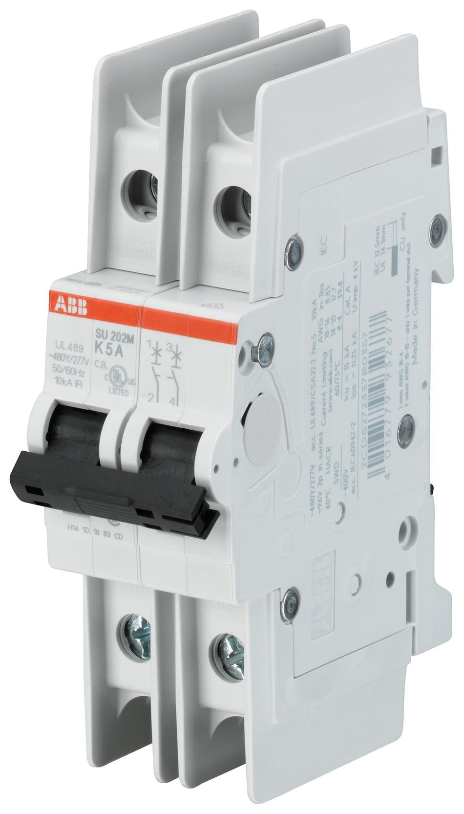 ABB SU202M-K10 Miniature Circuit Breaker - Industrial Automation Part