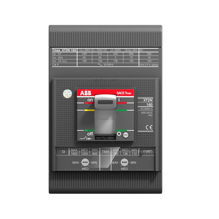 ABB XT2N 125 TMA 100-500..1000 3p F F UL/CSA Molded Case Circuit Breaker - Industrial Automation Part