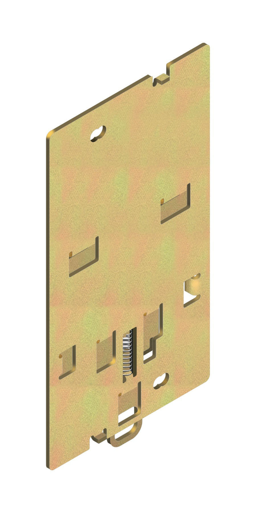ABB KIT DIN50022 T1-2 PLATE DIN Molded Case Circuit Breaker - Industrial Automation Part