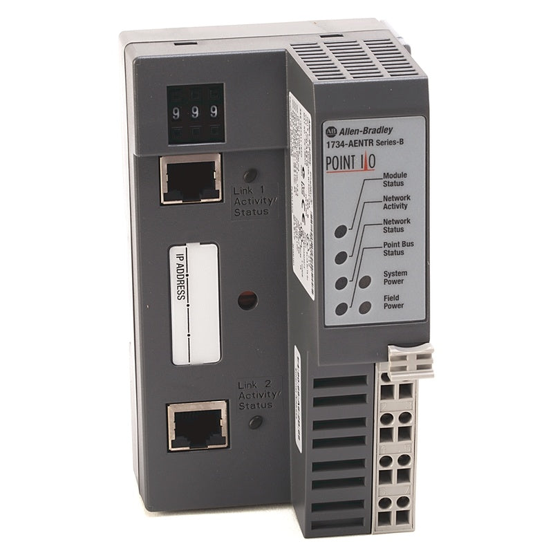 Allen-Bradley 1734-AENTR - POINT I/O Dual Port Network Adaptor - Industrial Automation Part