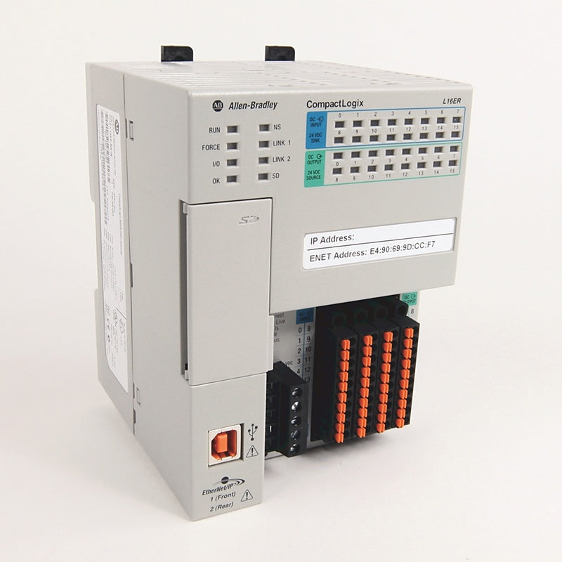 Allen-Bradley 1769-L16ER-BB1B - CompactLogix L16 384KB Ctlr - Industrial Automation Part