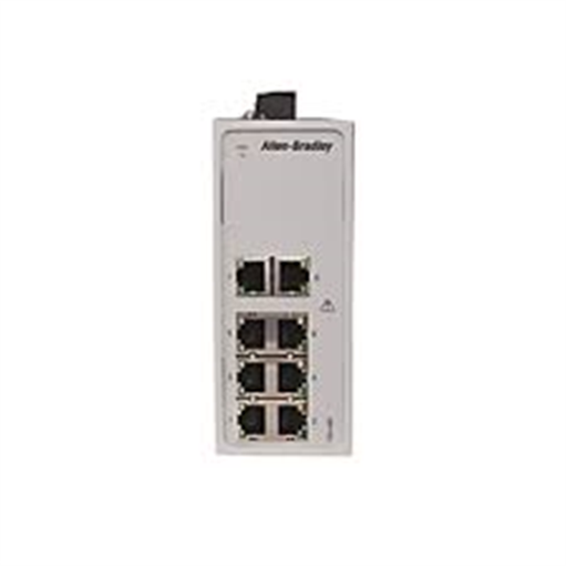 Allen-Bradley 1783-BMS10CGN Stratix Managed Ethernet Switch white background product image