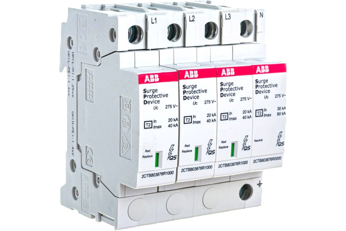 ABB OVR T2 3N 40-275 P QS Industrial Automation Component - Industrial Automation Part