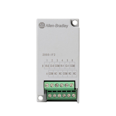 Allen-Bradley 2080-IF2 - Micro800 2 Point Analog Input Plug-In - Industrial Automation Part