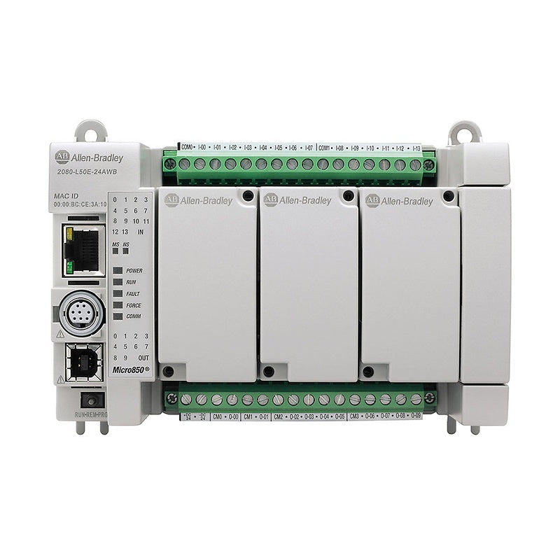Allen-Bradley 2080-L50E-24AWB - Micro850 24 I/O ENet/IP Controller - Industrial Automation Part