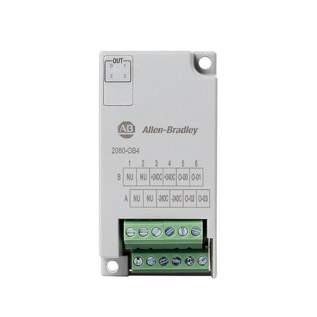 Allen-Bradley 2080-OB4 - Micro800 4 Point Source Output - Industrial Automation Part