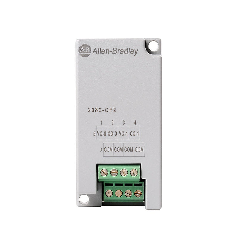 Allen-Bradley 2080-OF2 - Micro800 2 Point Analog Output Plug-In - Industrial Automation Part
