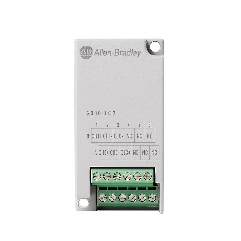 Allen-Bradley 2080-TC2 - Micro800 2 Channel TC Plug-In - Industrial Automation Part