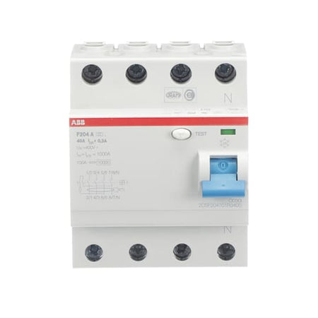 ABB F204 A-40/0.3 Residual Current Device (RCD) - Industrial Automation Part