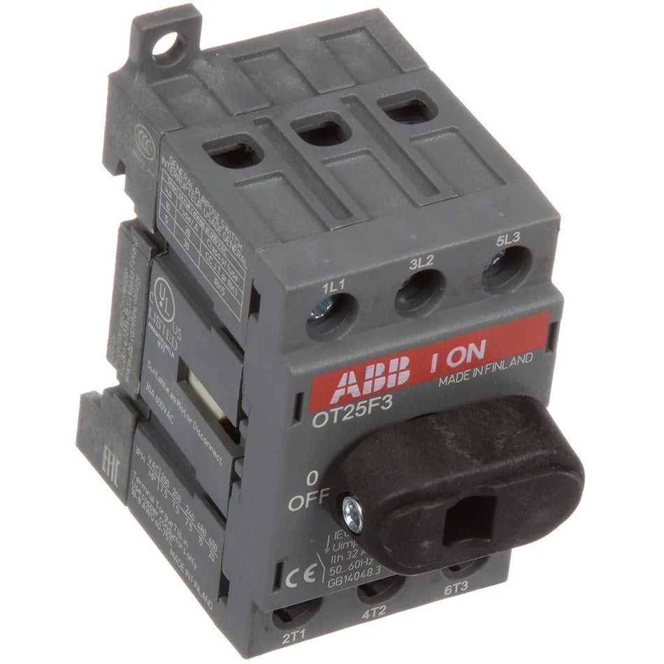 ABB OT25F3 Switch Disconnector / Isolator - Industrial Automation Part