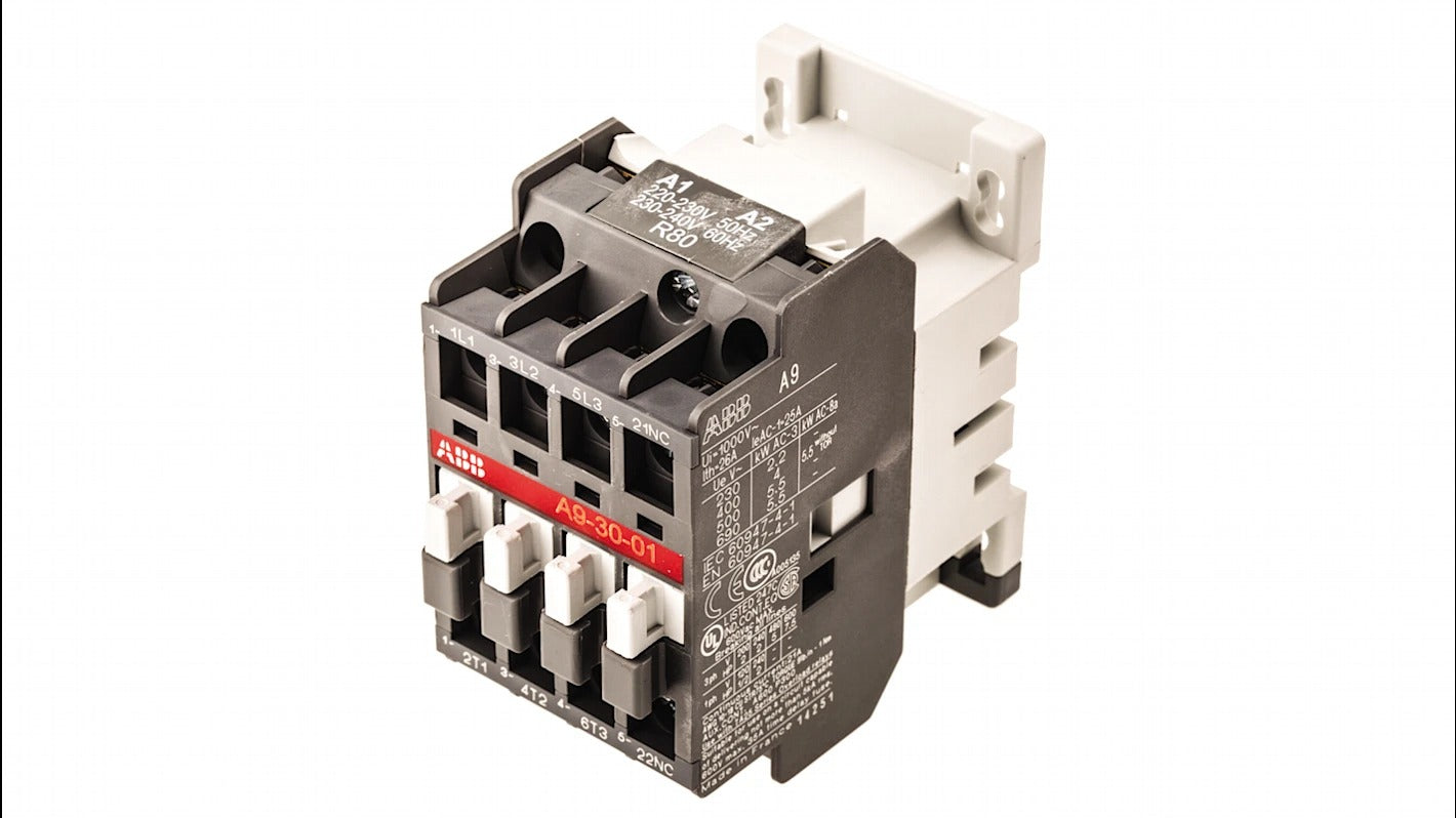 ABB A9-30-10 110V 50Hz / 110-120V 60Hz Motor Protection / Control Device - Industrial Automation Part