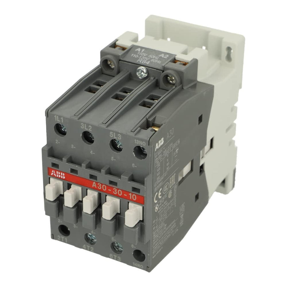 ABB A30-30-10 110V 50Hz / 110-120V 60Hz Motor Protection / Control Device - Industrial Automation Part