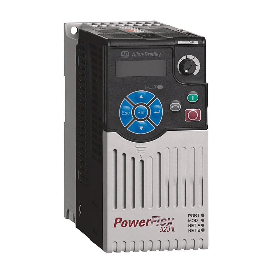 Allen-Bradley 25A-D2P3N104 - PowerFlex 523 0.75kW (1Hp) AC Drive - Industrial Automation Part