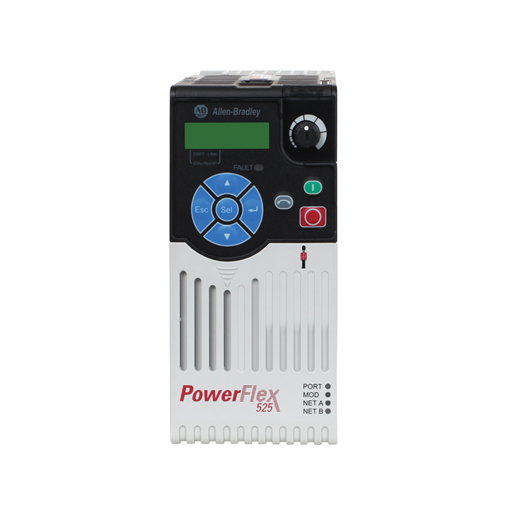 Allen-Bradley 25B-A2P5N104 PowerFlex 525 AC Drive white background product image