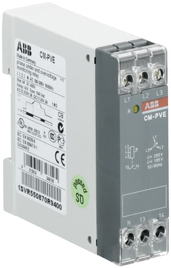 ABB CM-PVE Industrial Relay / Timer Module - Industrial Automation Part