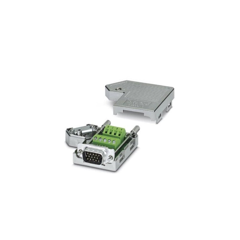 2708546 Phoenix Contact - D-SUB connector - SUBCON 15HD/M - industrial automation part - image 1