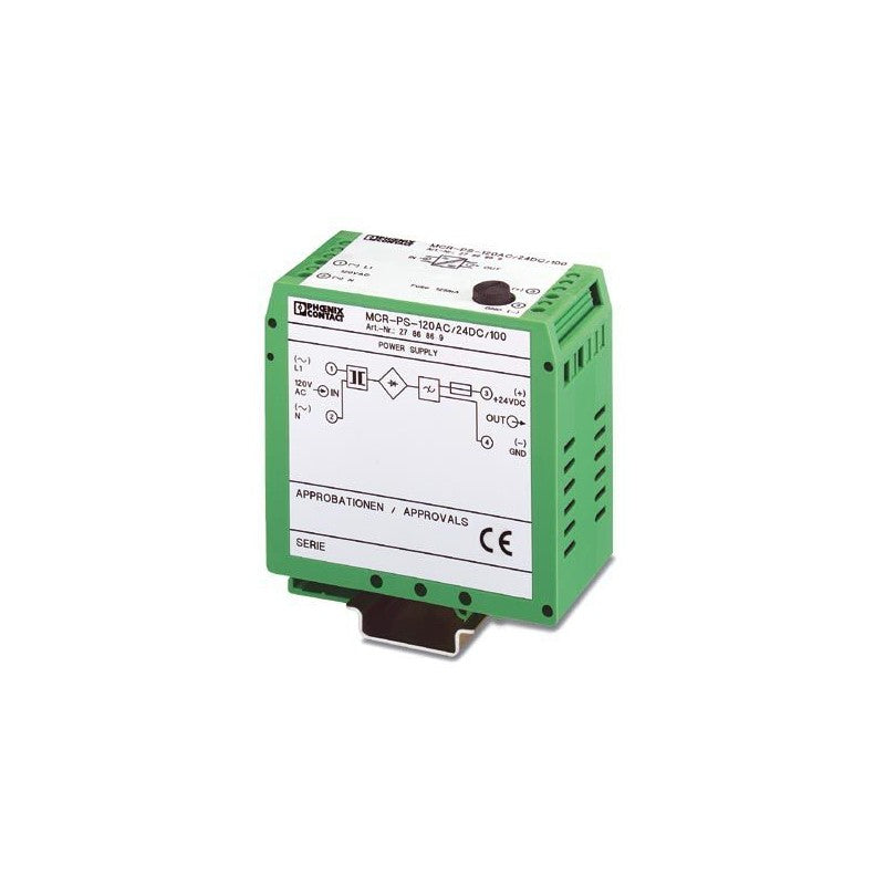 2786047 Phoenix Contact - MCR-PS-230AC/24DC/100 - industrial automation part - image 1