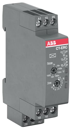 ABB CT-ERC.22 Industrial Relay / Timer Module - Industrial Automation Part