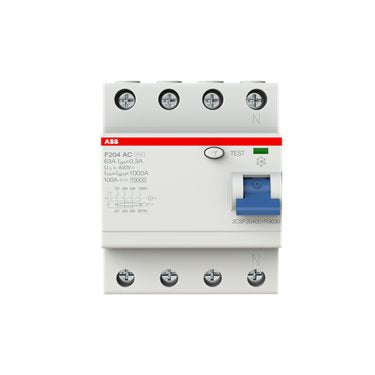 ABB F204 AC-63/0,3 Residual Current Device (RCD) - Industrial Automation Part