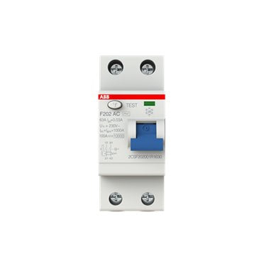 ABB F202 AC-63/0,03 Residual Current Device (RCD) - Industrial Automation Part