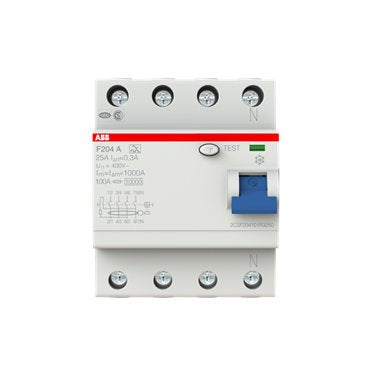 ABB F204 A-25/0,3 Residual Current Device (RCD) - Industrial Automation Part