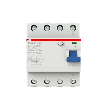 ABB F204 AC-25/0,03 Residual Current Device (RCD) - Industrial Automation Part