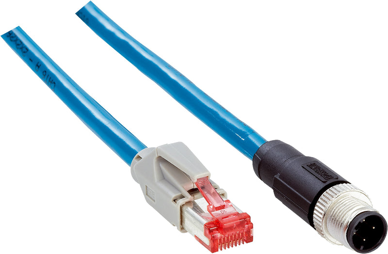 SICK YM2D24-050EA1MRJA4 Ethernet/PROFINET Cable M12 D-coded to RJ45