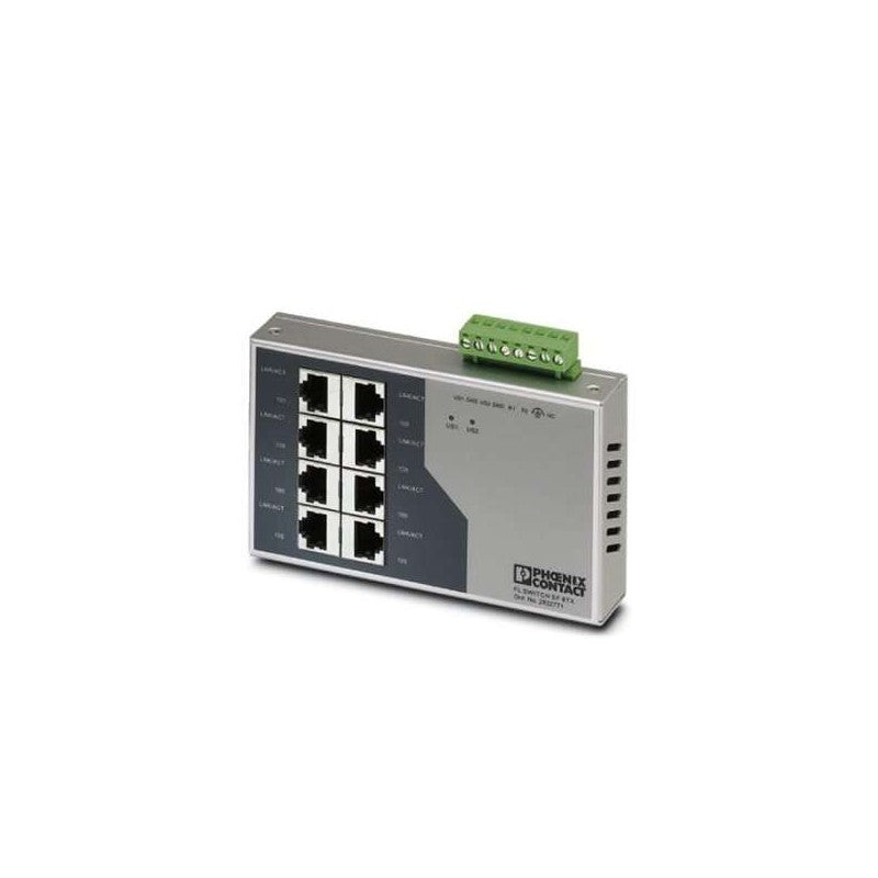 2832771 Phoenix Contact - Industrial Ethernet Switch - FL SWITCH SF 8TX - industrial automation part - image 1