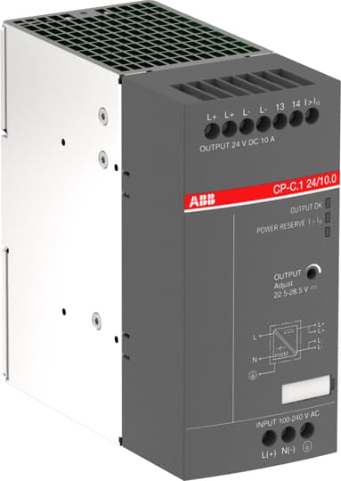 ABB CP-C.1 24/10.0 Industrial Relay / Timer Module - Industrial Automation Part