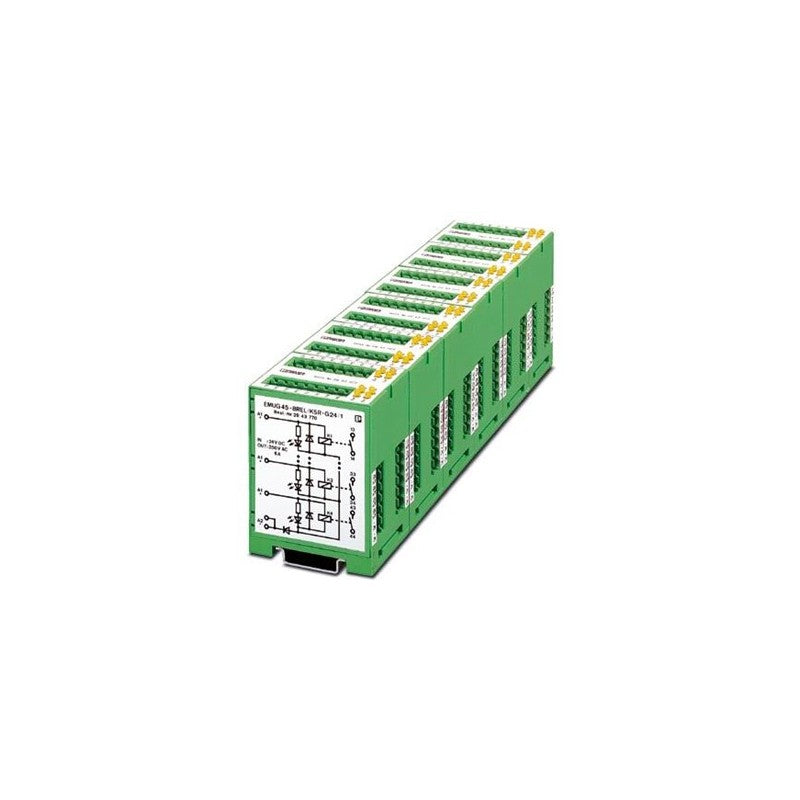 2943770 Phoenix Contact - Multiple relay module - EMUG 45- 8REL/KSR-G 24/ 1 - industrial automation part - image 1