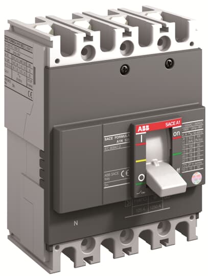 ABB A1N 125 TMF 63-630 4p F F Molded Case Circuit Breaker - Industrial Automation Part