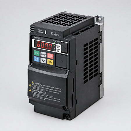 Omron 3G3MX2-AE007-V1 Variable Frequency Drive white background product image