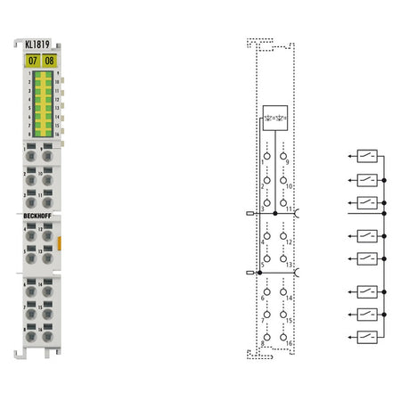 Beckhoff KL1819 Digital Input Module
