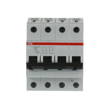 ABB S203M-C16NA Miniature Circuit Breaker - Industrial Automation Part