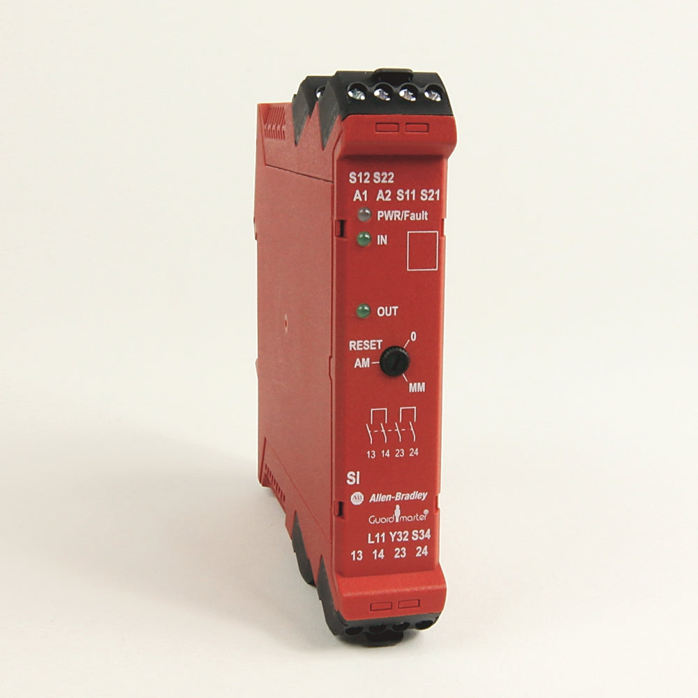 Allen-Bradley 440R-S12R2 - Guardmaster Single Input Safety Relay - Industrial Automation Part