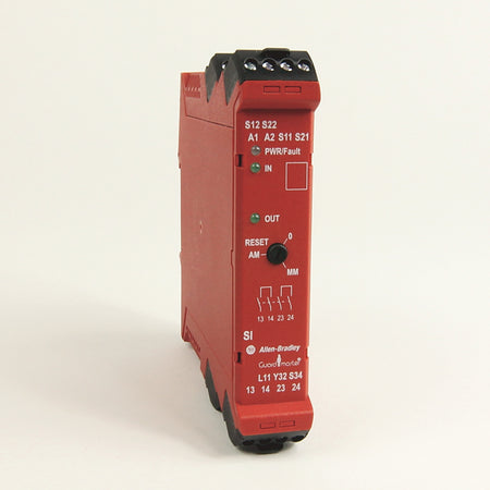 Allen-Bradley 440R-S12R2 - Guardmaster Single Input Safety Relay - Industrial Automation Part