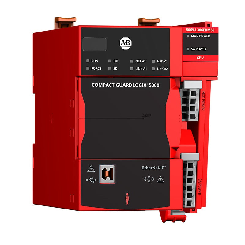 Allen-Bradley 5069-L306ERMS2 - Compact GuardLogix SIL2 0.6/0.3M Motion - Industrial Automation Part