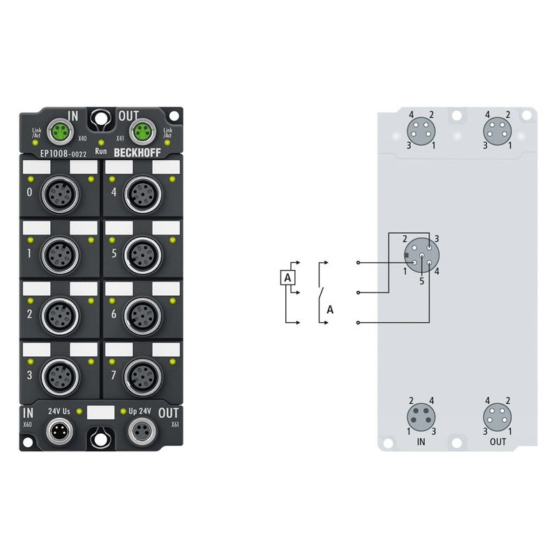 Beckhoff EP1008-0022 PLC Module