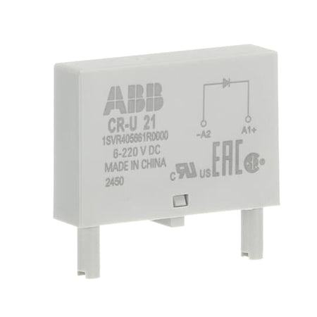 ABB CR-U 21 Industrial Relay / Timer Module - Industrial Automation Part