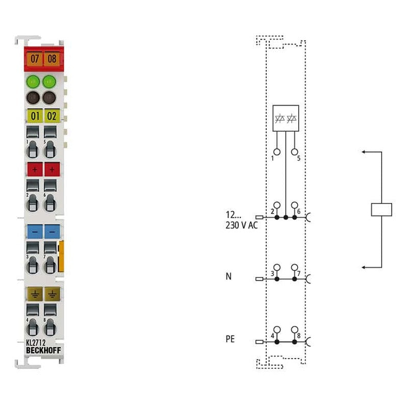 Beckhoff KL2712 Digital Output Module